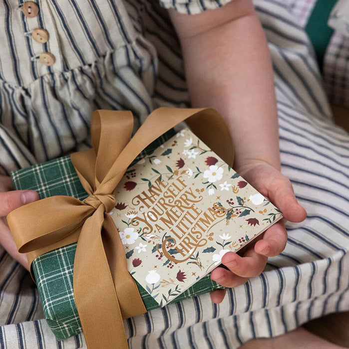 Bespoke Letterpress - Christmas Greeting Card - "Have yourself a Merry Little Christmas