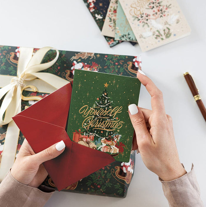 Bespoke Letterpress - Christmas Greeting Card - Have yourself a very Merry Christmas
