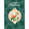 Aero Images - Christmas Card with Wooden Decoration - Christie Williams - Cockatoo