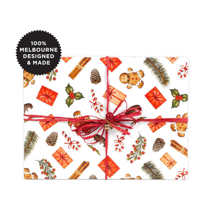 Inky Co - Christmas Gloss Roll Wrap - Christmas Day