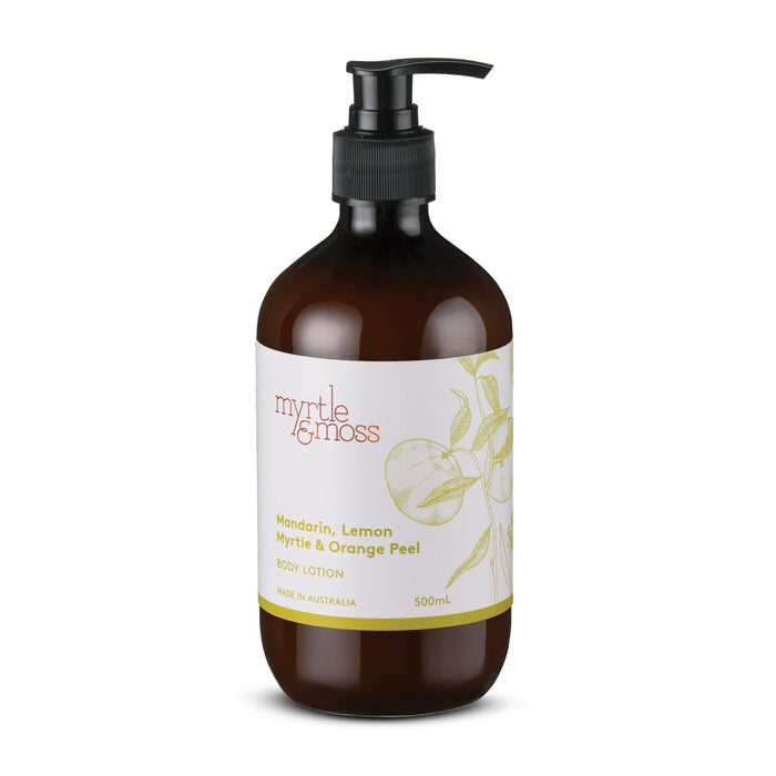 Myrtle & Moss - Body Lotion - Mandarin, Lemon Myrtle & Orange Peel