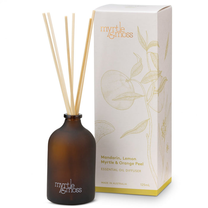 Myrtle & Moss - Essential Oil Diffuser - Mandarin, Lemon Myrtle & Orange Peel