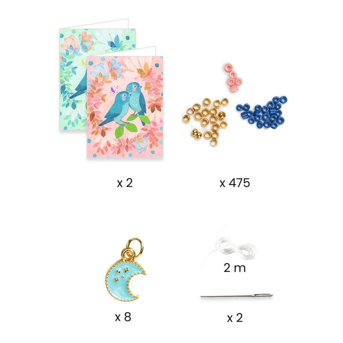 Djeco - You & Me Beads Set - Multi Wrap Sky