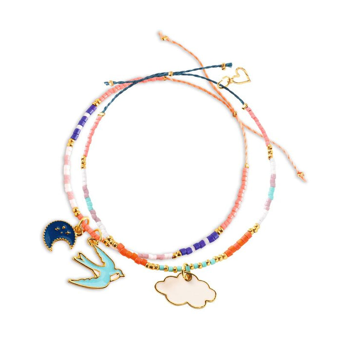 Djeco - You & Me Beads Set - Multi Wrap Sky