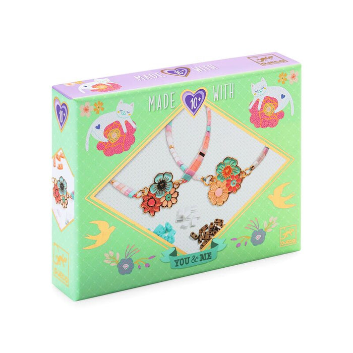 Djeco - You & Me Beads Set - Tila & Flowers