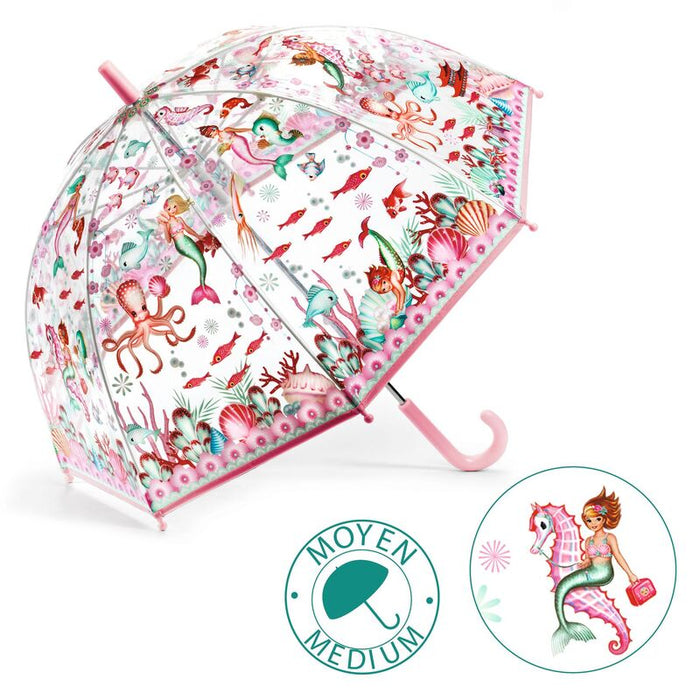 Djeco - Kids Umbrella - Mermaid