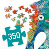 Djeco - Art Puzzle - 350 Pieces - Sea Horse