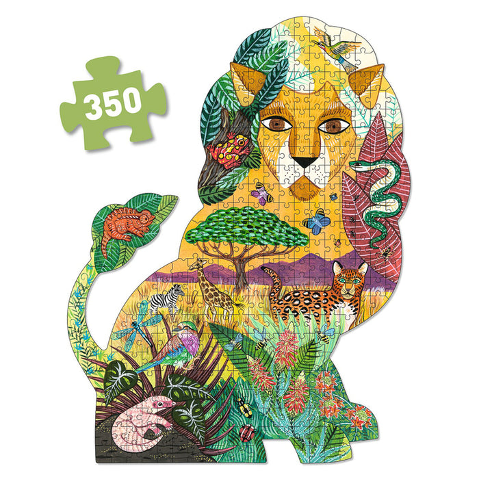 Djeco - Art Puzzle - 350 Pieces - Lion