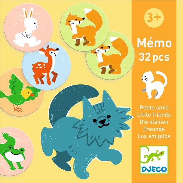 Djeco - Little Friends Memory Game