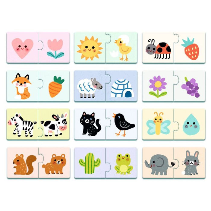 Djeco - Duo Puzzle - Colours