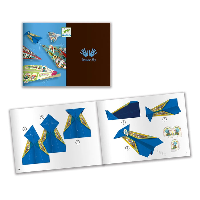 Djeco - Origami Kit - Planes