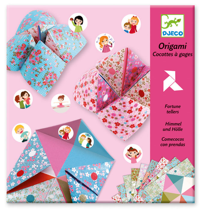 Djeco - Origami Chatterbox Kit - Fortune Tellers