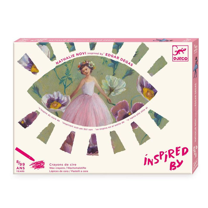 Djeco - Inspired By - Painting Kit - The Ballerina - Edgar Degas