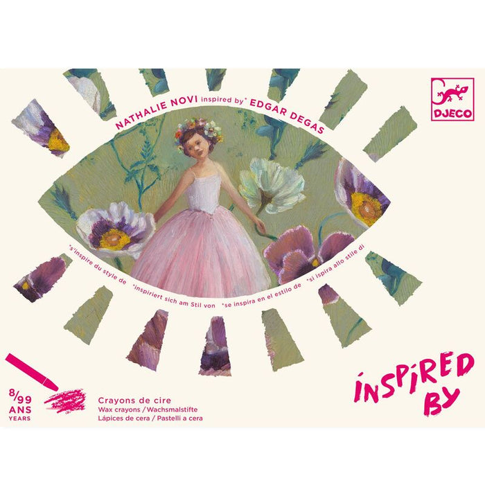 Djeco - Inspired By - Painting Kit - The Ballerina - Edgar Degas