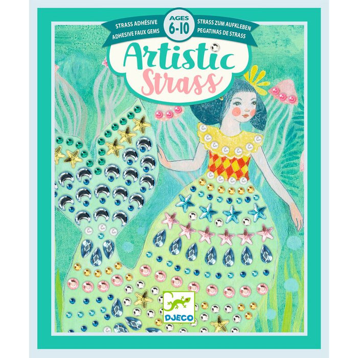 Djeco - Artistic Patch - Transfer Art Kit - Watery Waves
