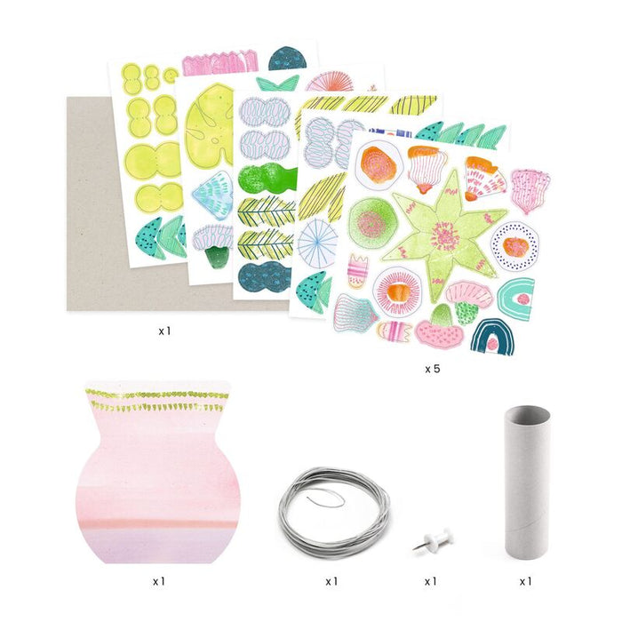 Djeco - Do It Yourself Craft Kit - Delicate Flowers