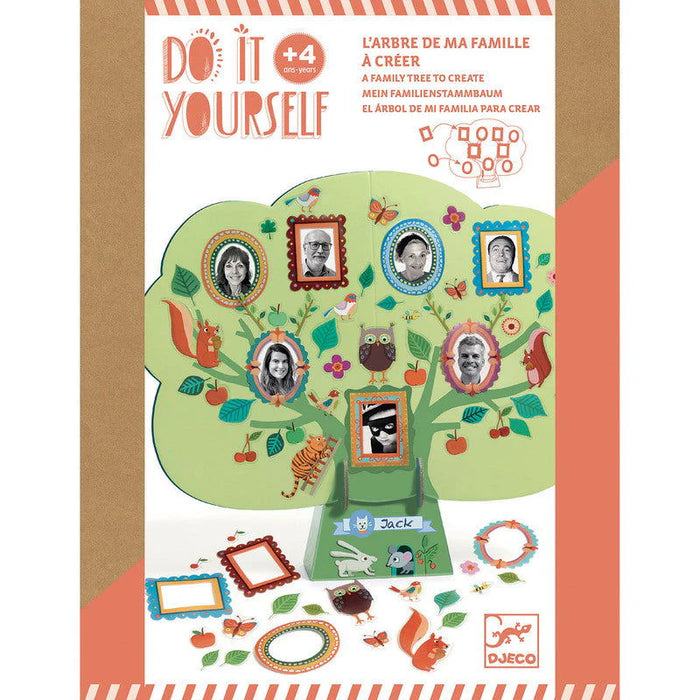 Djeco - Do It Yourself Craft Kit - Family Tree