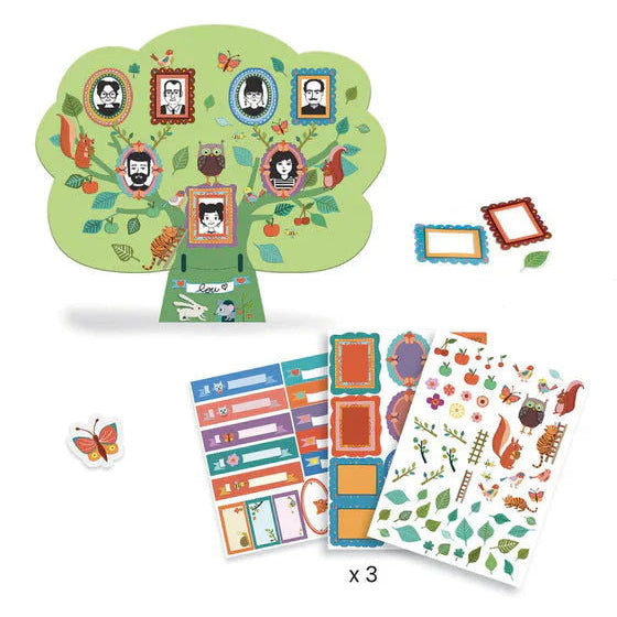 Djeco - Do It Yourself Craft Kit - Family Tree