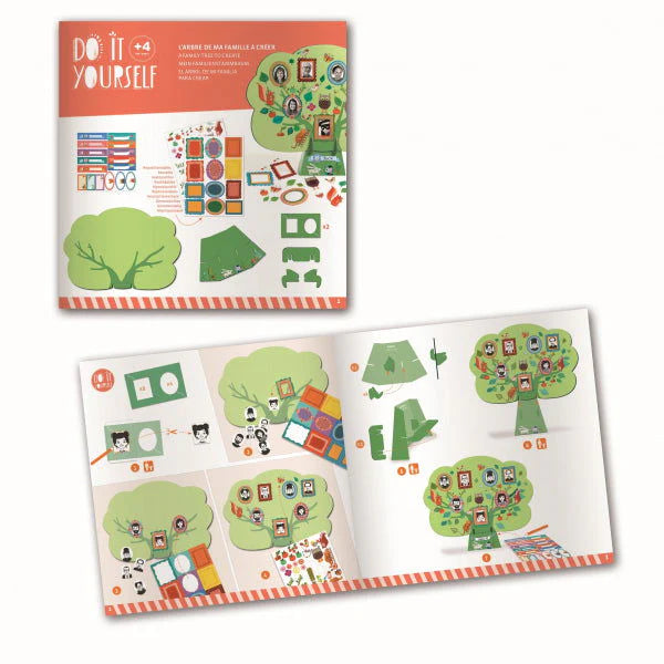 Djeco - Do It Yourself Craft Kit - Family Tree