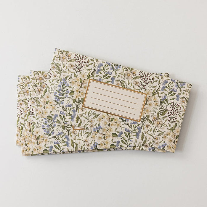 Bespoke Letterpress - 10 Pack DL Envelopes - Forget Me Not