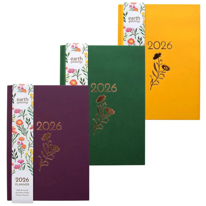 Earth Greetings - 2026 Planner (Diary) - Wattle
