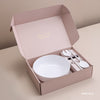Styleware - Entertainer Gift Pack - Salad Bowl & Servers - Speckle