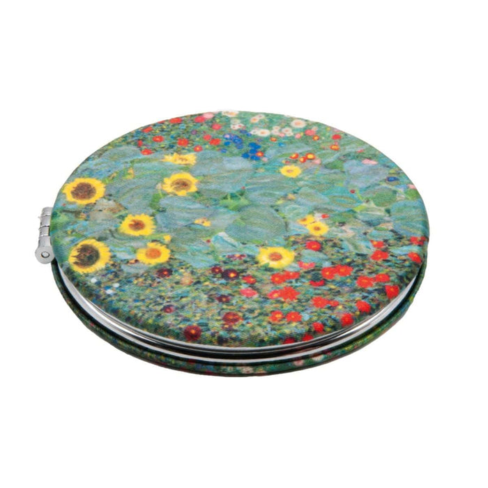 Pocket Mirror- Klimt - Garden Sunflowers