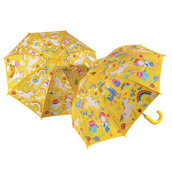 Floss & Rock - Kids Colour Changing Umbrella - Rainbow Fairy