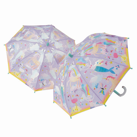 Floss & Rock - Kids Colour Changing Umbrella - Fantasy