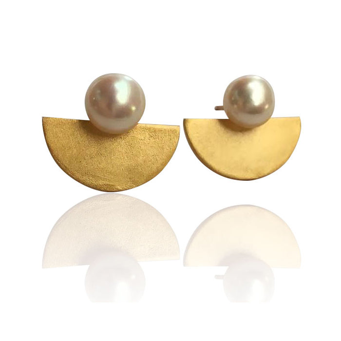YiSu Design - Stud Earrings - Fan Out