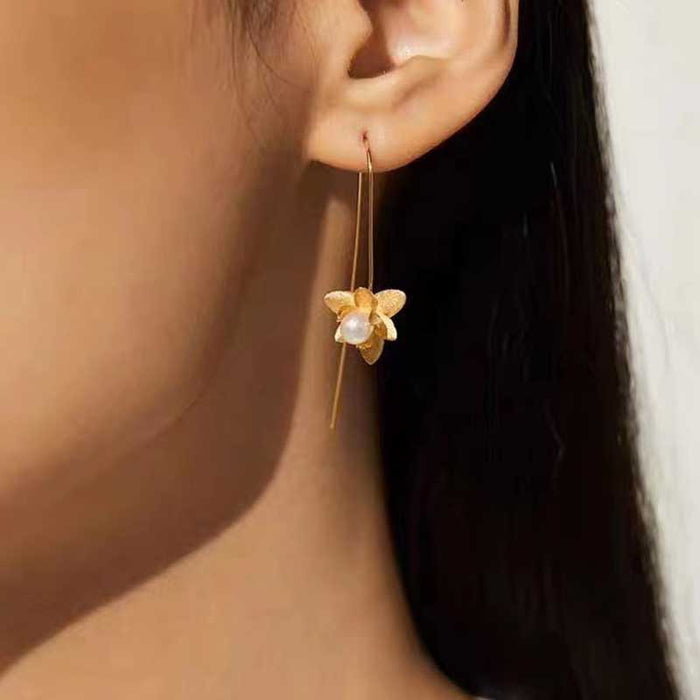 YiSu Design - Hook Earrings - Cymbidium