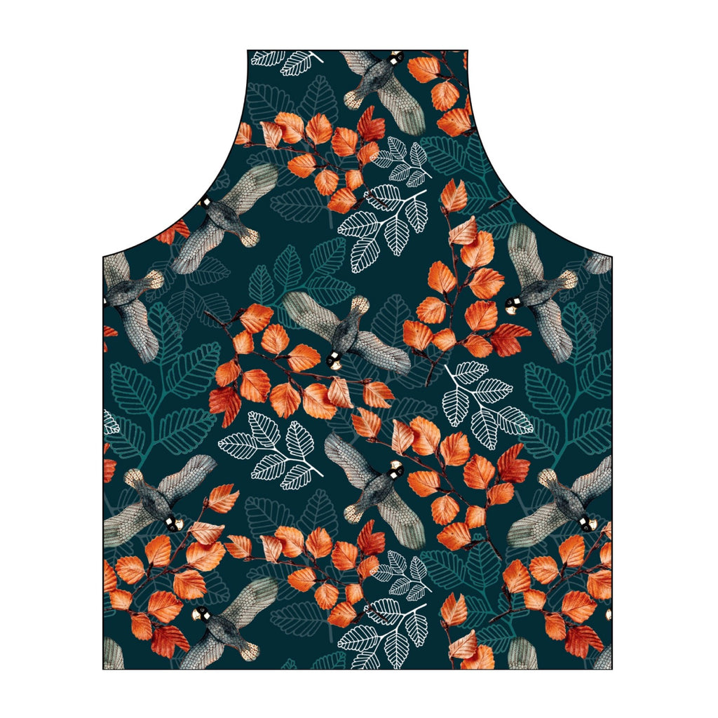 The Spotted Quoll Studio - Cotton Apron - Turning Fagus