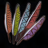 Ngarga Warendj - Lapel Pin - Five Feathers