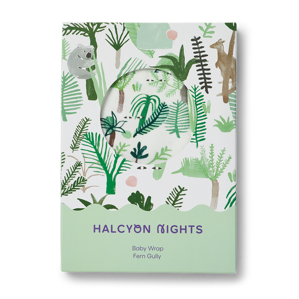 Halcyon Nights - Baby Wrap - Fern Gully