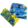 Colorathur - Velour Glasses Case - Envelope Style - Van Gogh - Sunflowers on Yellow