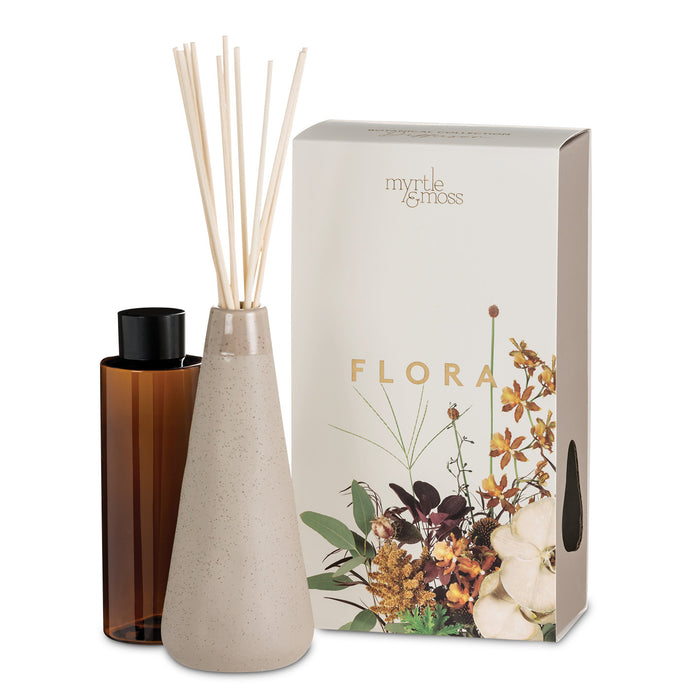 Myrtle & Moss - Botanical Collection - Diffuser in Ceramic Vessel - Flora