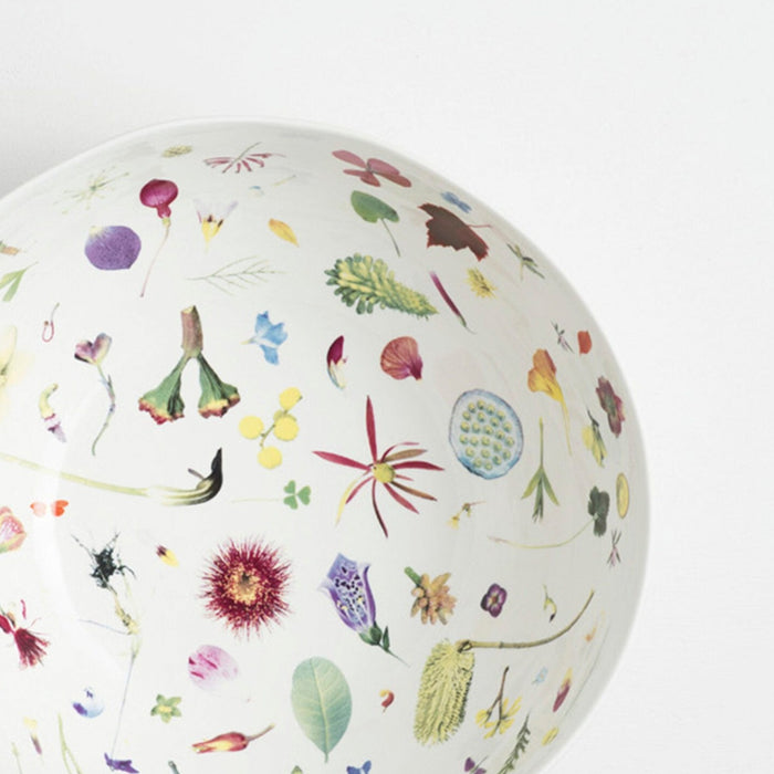 Angus & Celeste - Porcelain Salad Bowl - Floral Forager