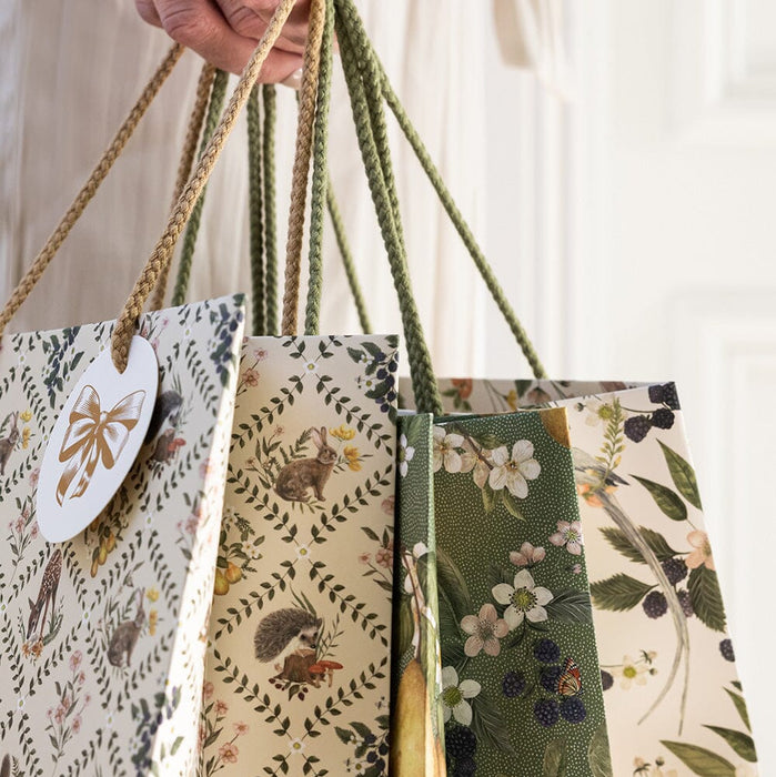 Bespoke Letterpress - Medium Gift Bag - Pears