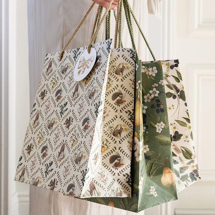 Bespoke Letterpress - Medium Gift Bag - Pears