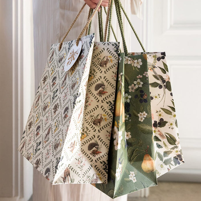 Bespoke Letterpress - Medium Gift Bag - Cockatoo