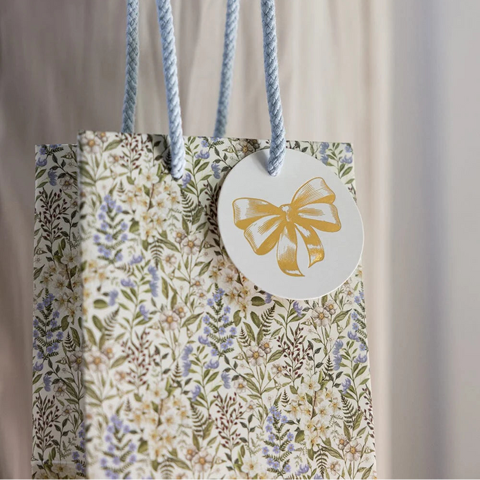 Bespoke Letterpress - Small Gift Bag - Forget Me Not