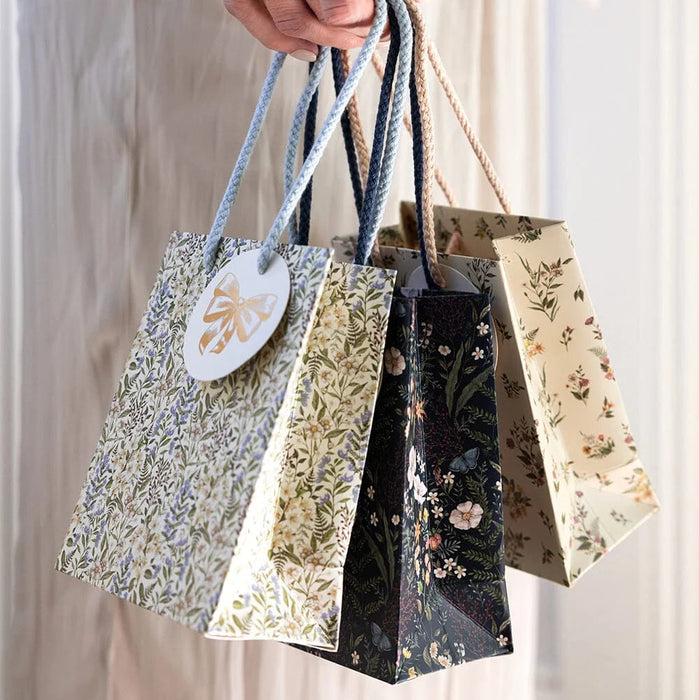Bespoke Letterpress - Small Gift Bag - Forget Me Not