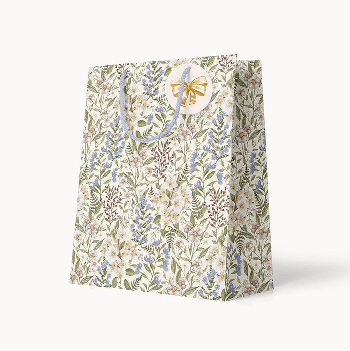 Bespoke Letterpress - Small Gift Bag - Forget Me Not