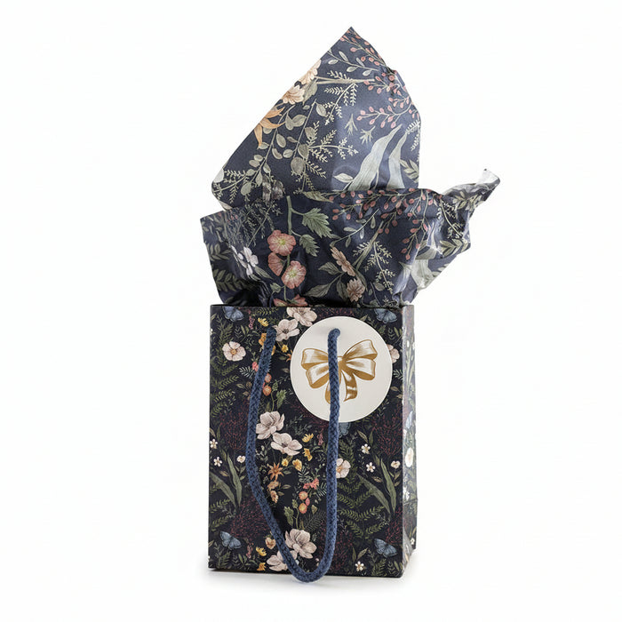 Bespoke Letterpress - Small Gift Bag - Dusk in Bloom