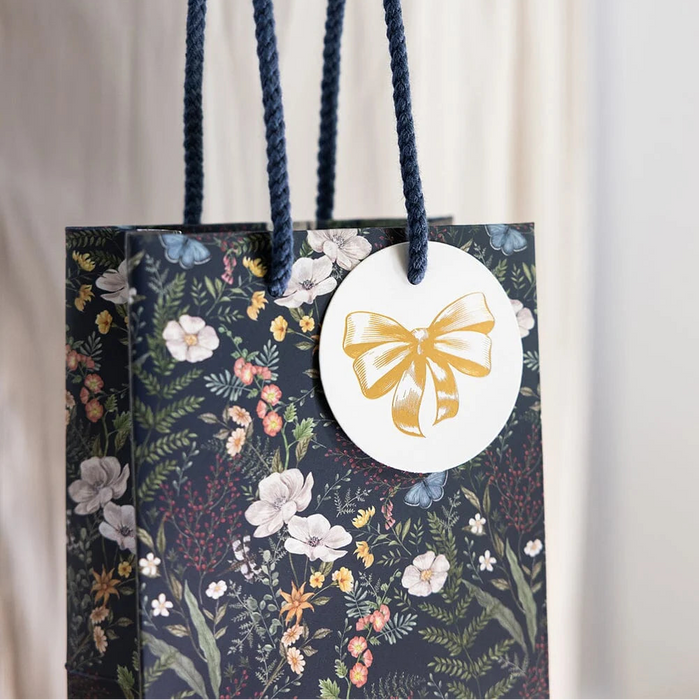 Bespoke Letterpress - Small Gift Bag - Dusk in Bloom