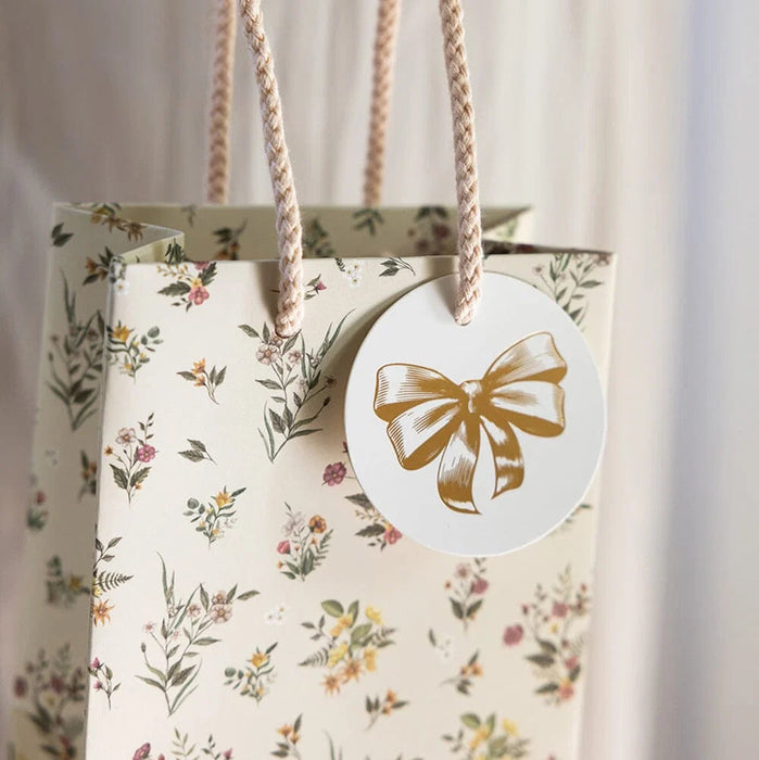 Bespoke Letterpress - Small Gift Bag - Dainty Blooms