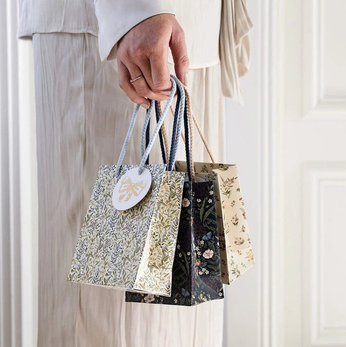 Bespoke Letterpress - Small Gift Bag - Dainty Blooms
