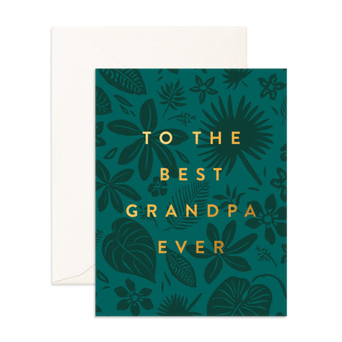 Fox & Fallow - Fathers Day Card - Best Grandpa Ever