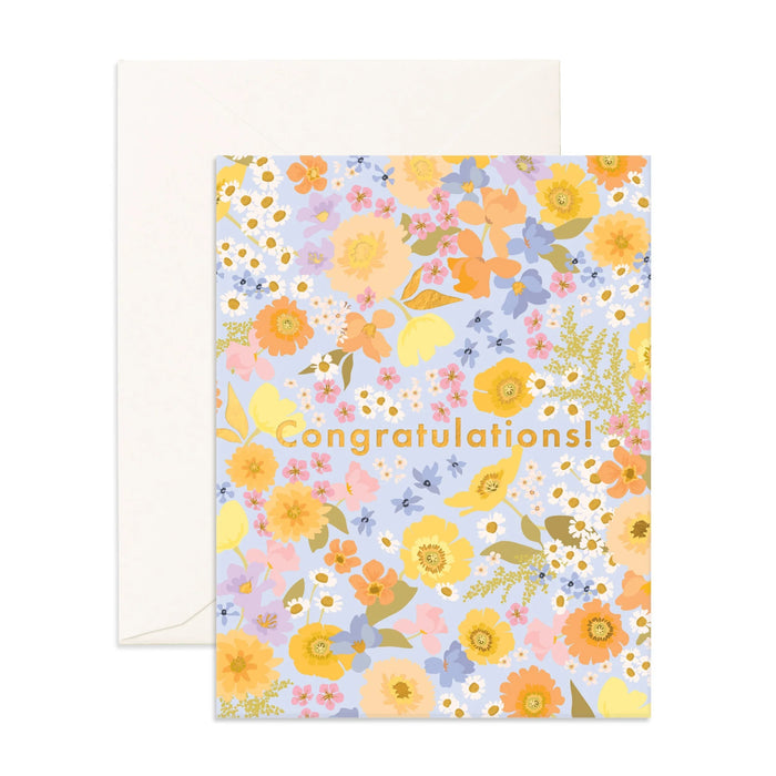 Fox & Fallow - Celebration Card - Congratulations!