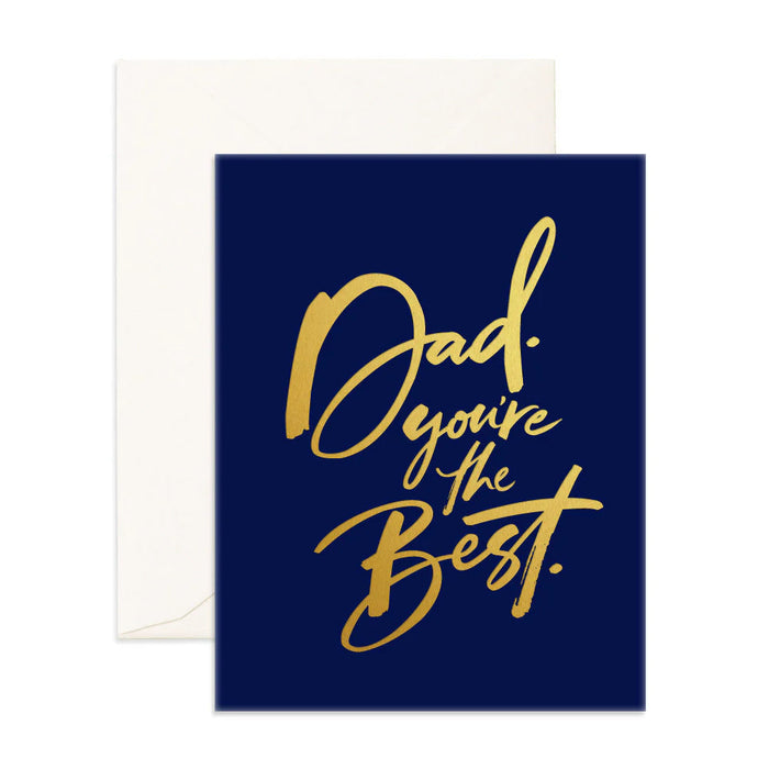 Fox & Fallow - Fathers Day Card - Dad You're The Best